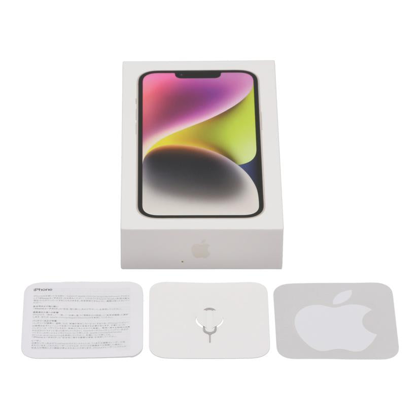 Apple SIMロックなし アップル /iPhone14 128GB/MPUQ3J/A//H32VKV90DV/Bランク/09