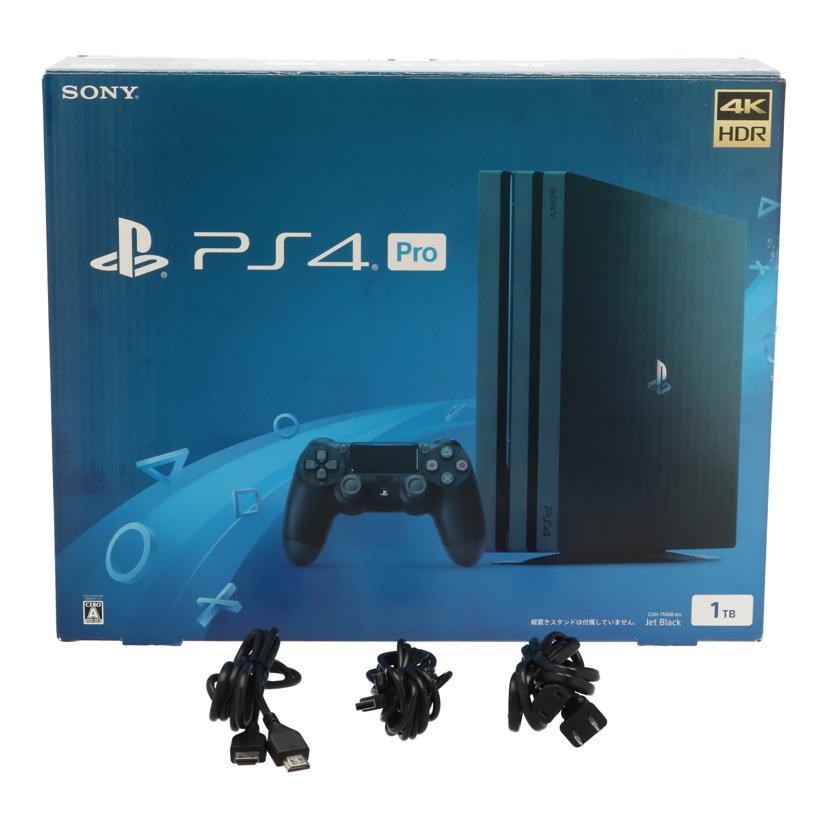 SONY ソニー/PlayStation4 Pro本体/CUH-7100BB01//S010268477K/Bランク/82