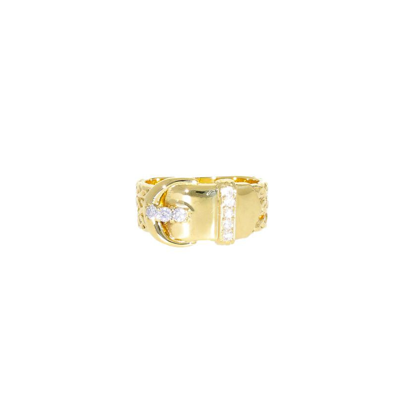 / K18ダイヤリング0.16ct//Aランク/75