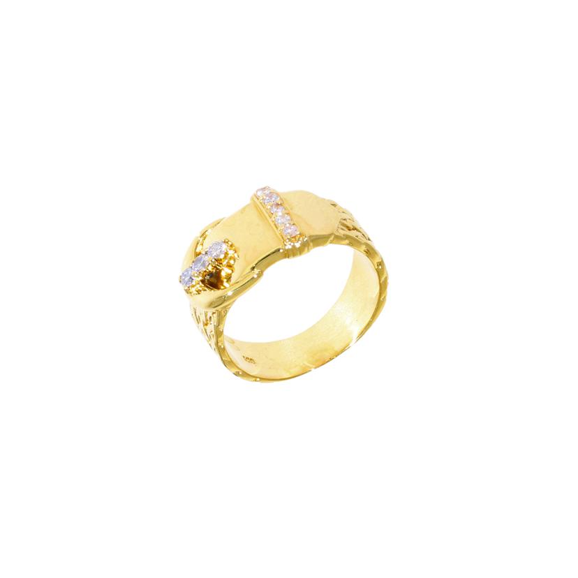 / K18ダイヤリング0.16ct//Aランク/75