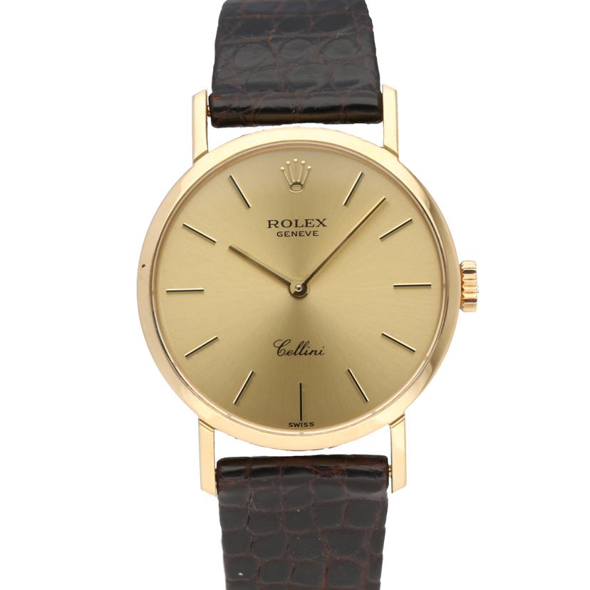 ROLEX ロレックス/チェリーニ・シャンパン/18Kケース/W番/4109/8//W00****/ABランク/67