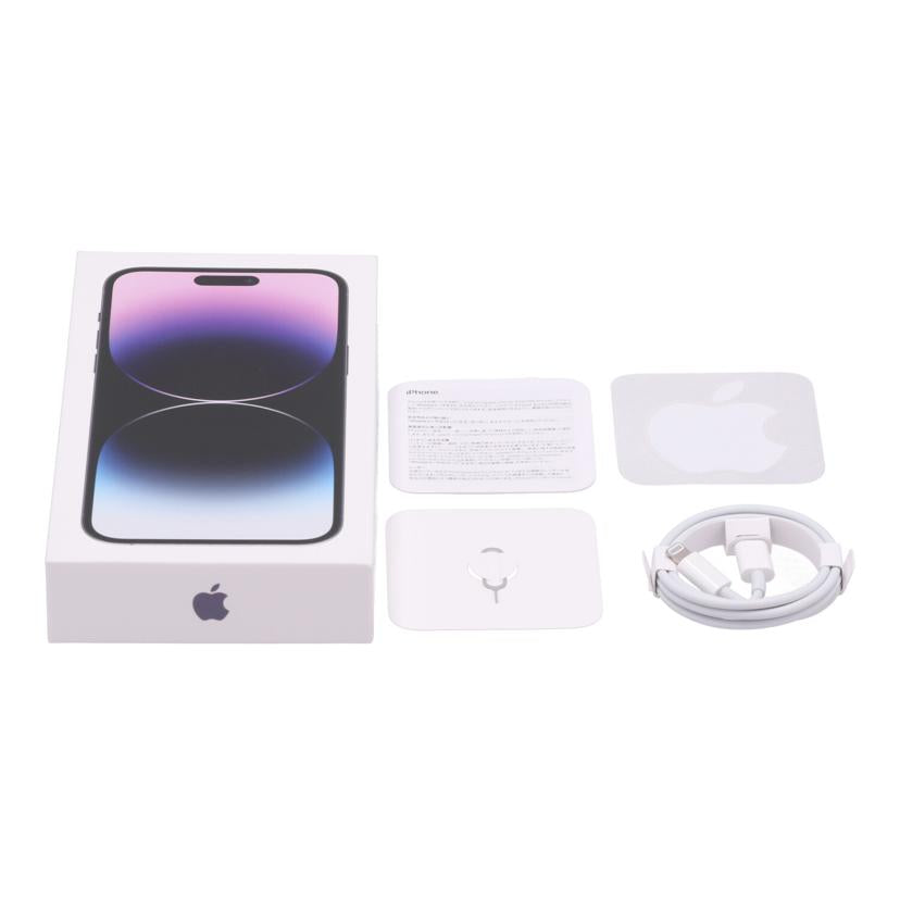 Apple SIMフリー アップル/iPhone14 Pro Max 256GB/MQ9E3J/A//L37DQMH4CJ/Aランク/09