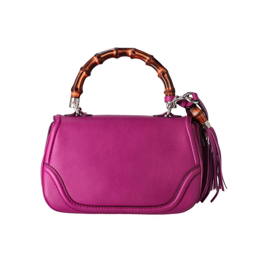 GUCCI/バンブー2WAYショルダーバッグ/240242//001***/Aランク/85