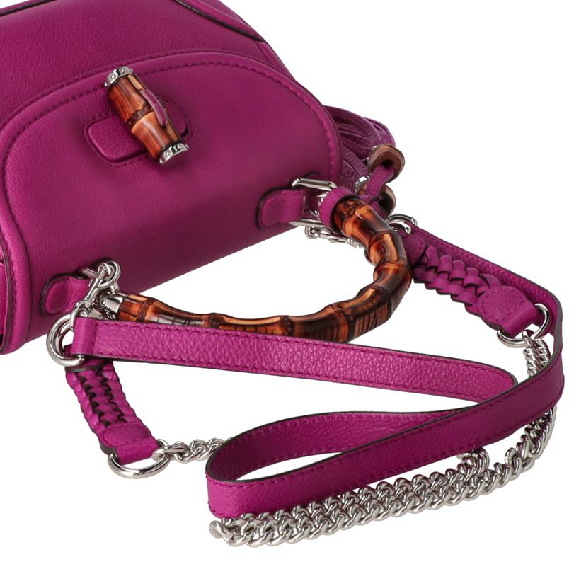 GUCCI/バンブー2WAYショルダーバッグ/240242//001***/Aランク/85