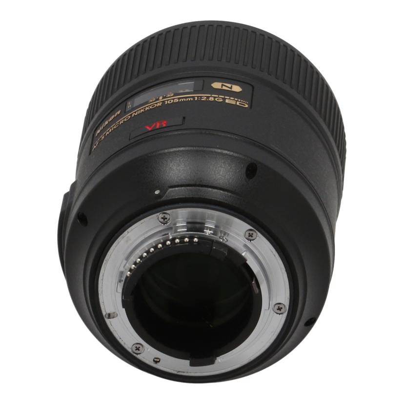 Nikon ニコン /交換レンズ/105mm/AF-S VR 105mm f2.8G ED //2305780/ABランク/22