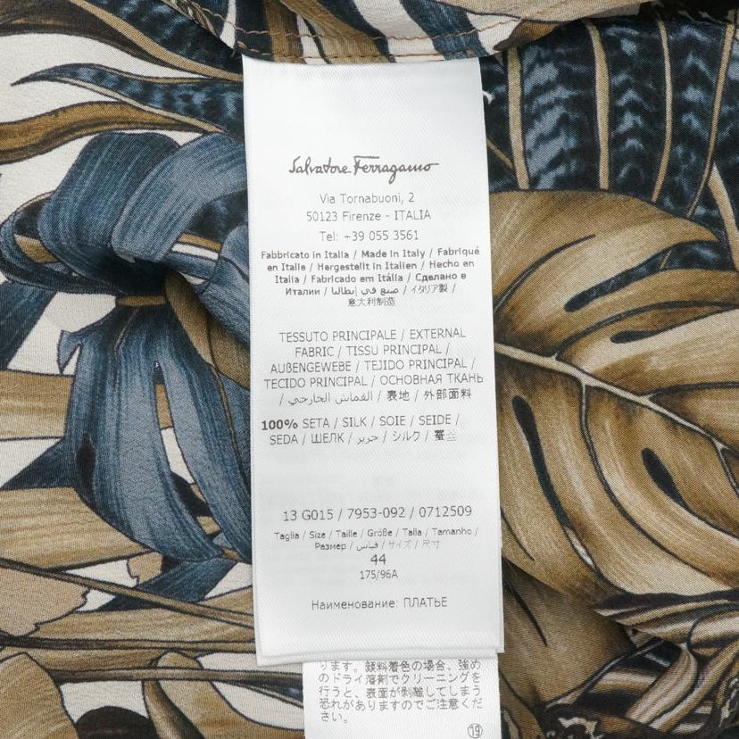 Salvatore Ferragamo サルバトーレフェラガモ/ノースリーブワンピース//Aランク/09