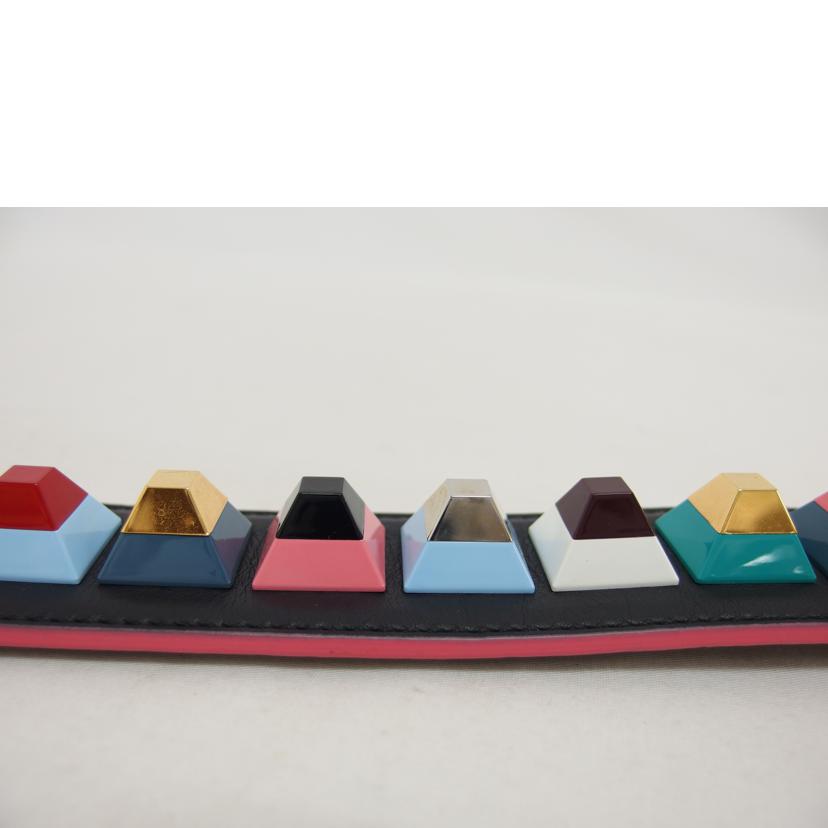 FENDI フェンディ/スタッズストラップユー/マルチカラー//ABランク/18