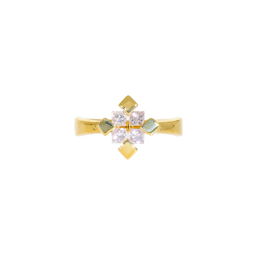 / K18ダイヤリング0.52ct//Aランク/65