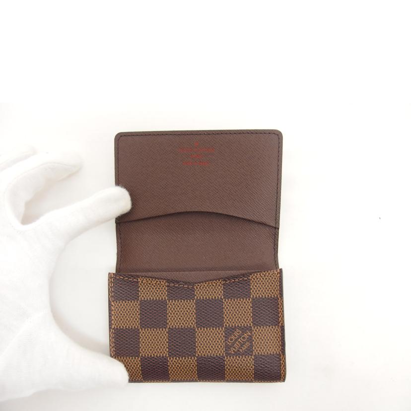 LOUIS VUITTON ルイ・ヴィトン/アンヴェロップ・カルト ドゥ ヴィジット/ダミエ/N62920//CA2***/Aランク/04