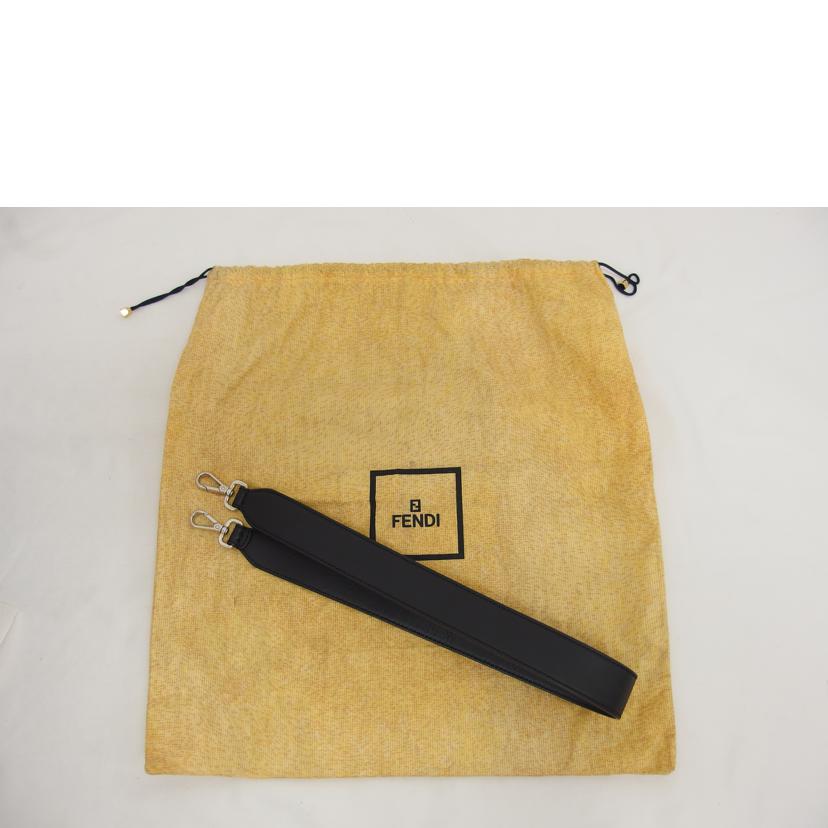 FENDI フェンディ/ドットコム/2WAYショルダーバッグ/ブラック/ 8BN293//168*****/Aランク/18