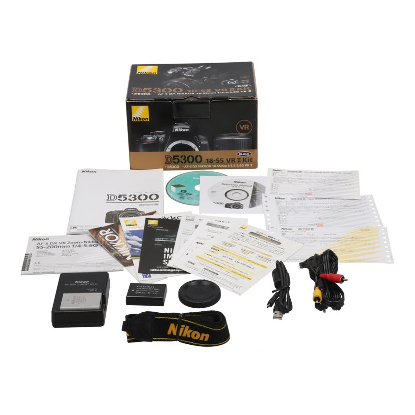 Nikon ニコン /デジタル一眼 レンズキット/D5300 AF-P18-55VRIIレンズキット//2156553/Bランク/82