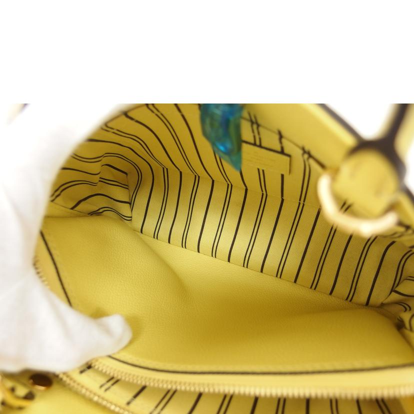 LV ルイ・ヴィトン/モンテーニュBB/モノグラム/アンプラント/イエロー/ M41051//DK4***/Aランク/18