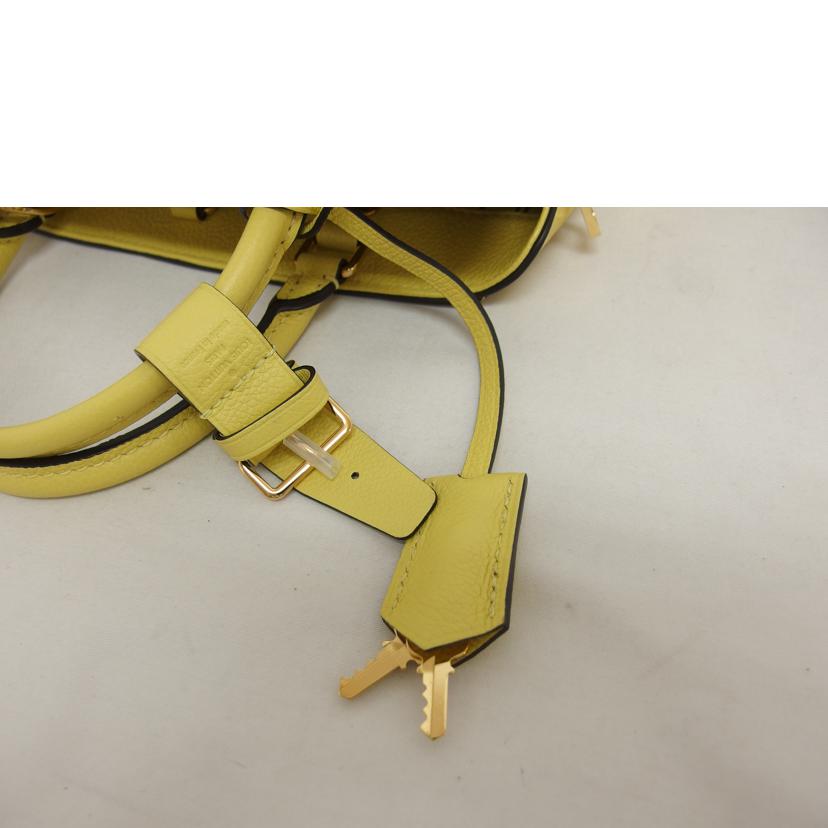 LV ルイ・ヴィトン/モンテーニュBB/モノグラム/アンプラント/イエロー/ M41051//DK4***/Aランク/18