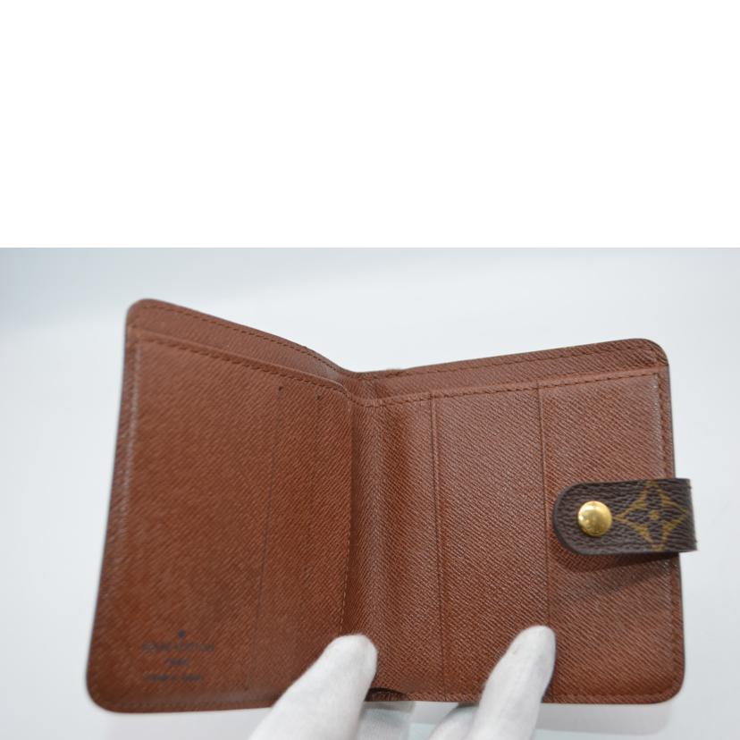 LV ルイヴィトン/■コンパクト・ジップ/モノグラム/M61667//CA0***/ABランク/89