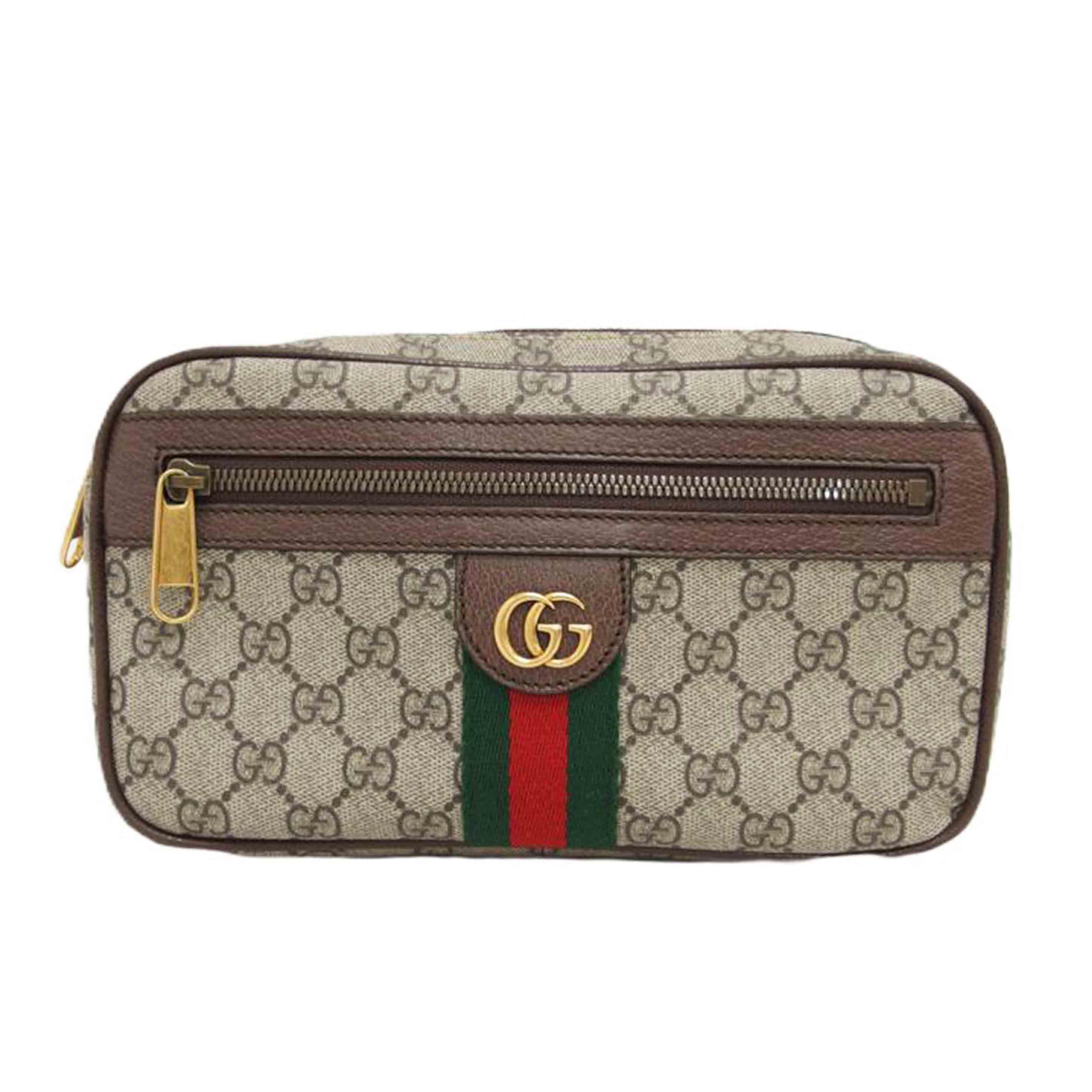 GUCCI グッチ/オフディア/GGベルトバッグ/ベージュ×ブラウン/ 574796//200***/Aランク/18
