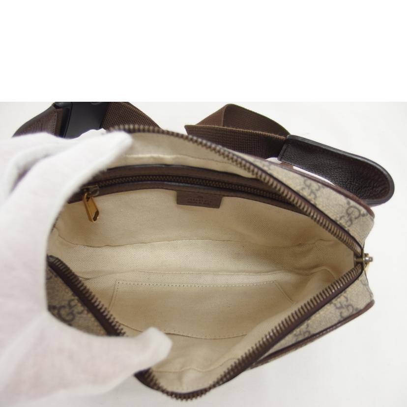 GUCCI グッチ/オフディア/GGベルトバッグ/ベージュ×ブラウン/ 574796//200***/Aランク/18