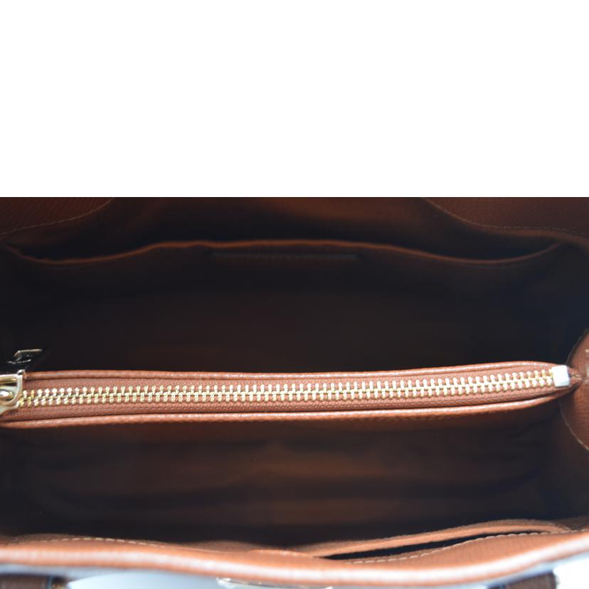 COACH コーチ/ラグジュアリークロスグレイン2wayレザーハンド/F34607//H15**/Aランク/89