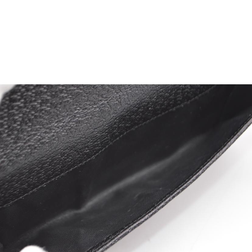 GUCCI グッチ/■GGキャンバスプレートレザー長財布/112715//366*/Aランク/89