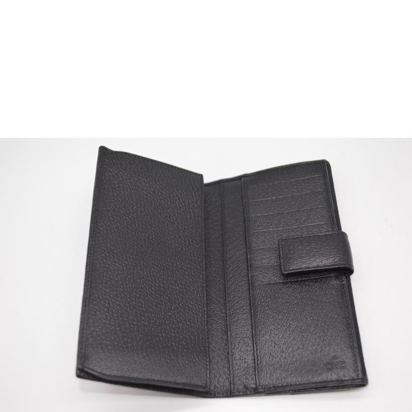 GUCCI グッチ/■GGキャンバスプレートレザー長財布/112715//366*/Aランク/89