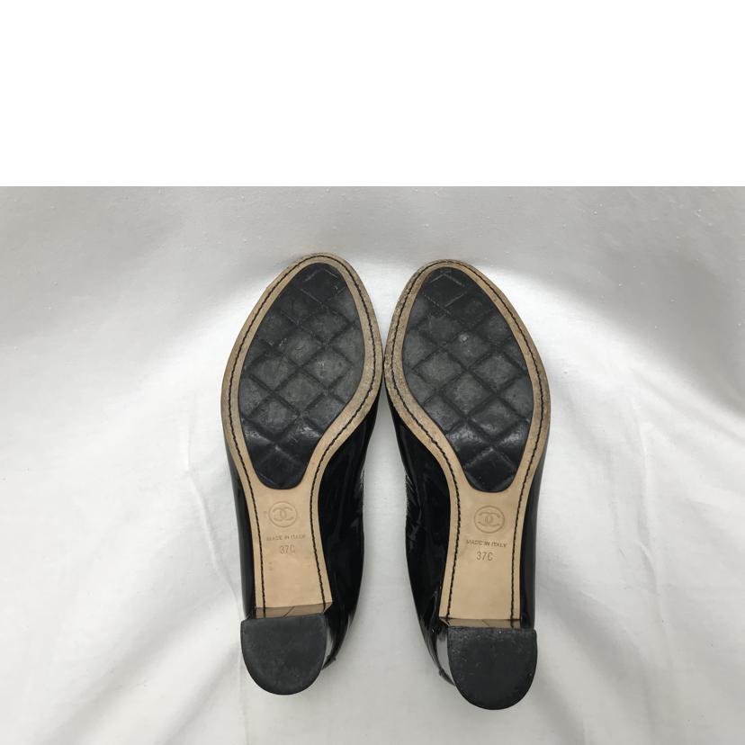 CHANEL シャネル/パンプス チャンキーヒール エナメル/G26643//Bランク/51