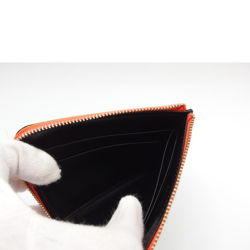 PORTER ポーター/レザーマルチウォレット/ブラック×オレンジ/384-02952//ABランク/04