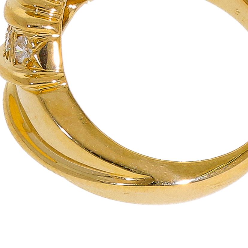 / K18ダイヤリング0.12ct//ABランク/94