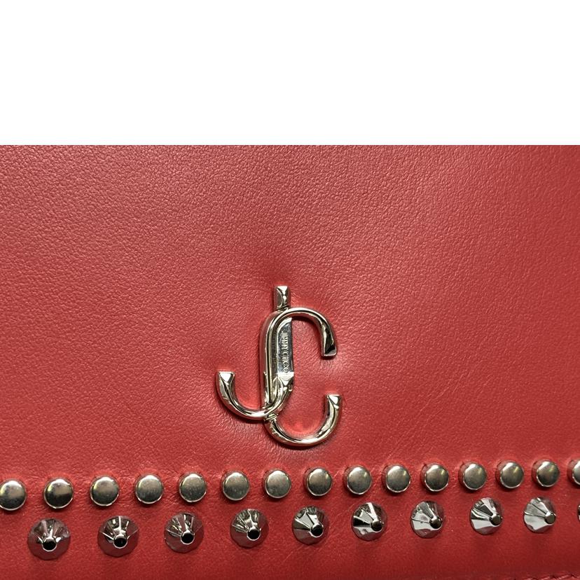 JIMMY CHOO ジミーチュウ/ヴァレンヌスタッズ チェーンウォレット/061621//ABランク/52