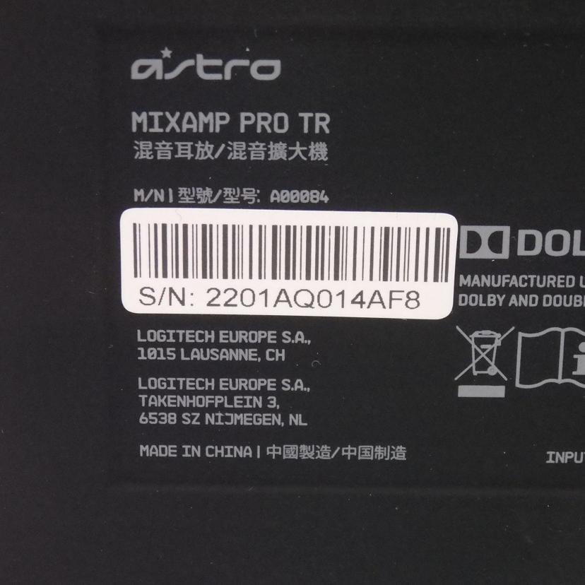 Logicool astro ロジクール /ヘッドセットアンプ/MixAmp Pro TR/MAPTR-002//2201AQ014AF9/Bランク/77