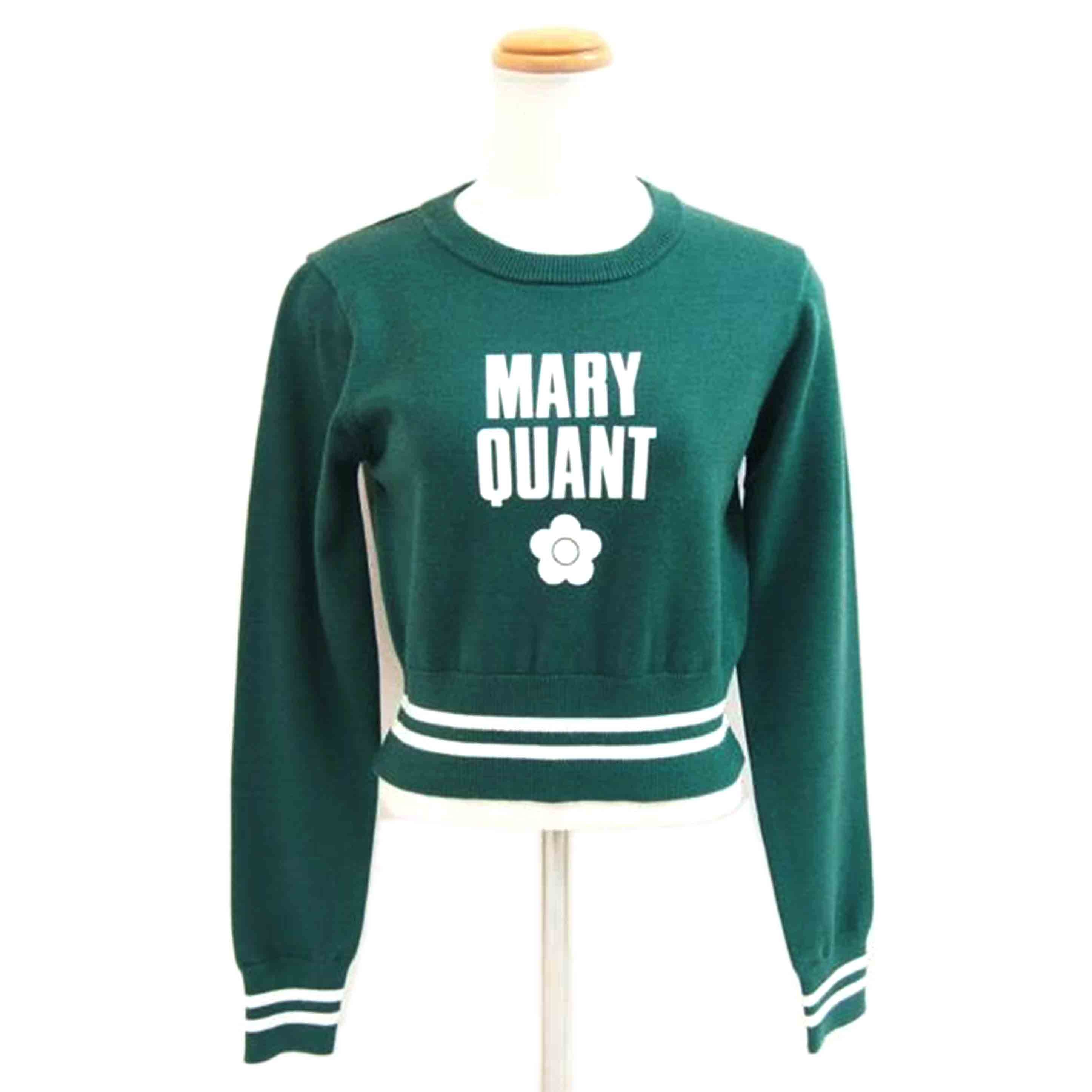 MARY QUANT マリークワント/MARY QUANT ロゴデイジークロップドプルオーバー//Aランク/71