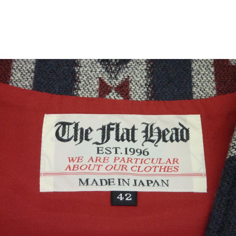 The Flat Head フラットヘッド/ネイティブアメリカンラグベスト/FN-0J-WV001//ABランク/88