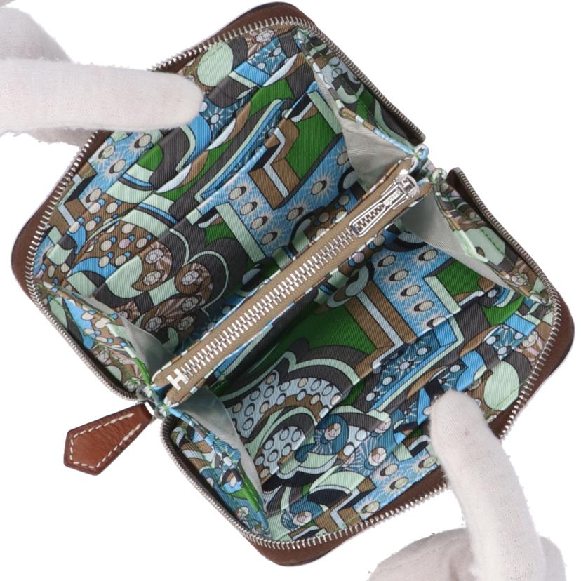 HERMES エルメス/アザップシルクインコンパクト/エバーカラー/モカ//B/Aランク/18