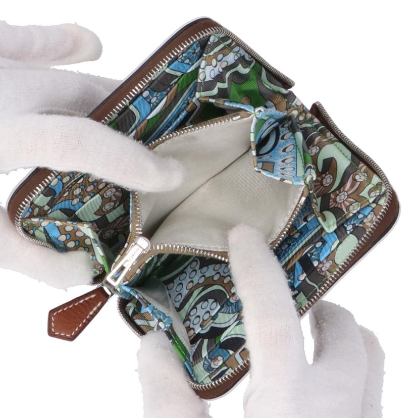 HERMES エルメス/アザップシルクインコンパクト/エバーカラー/モカ//B/Aランク/18