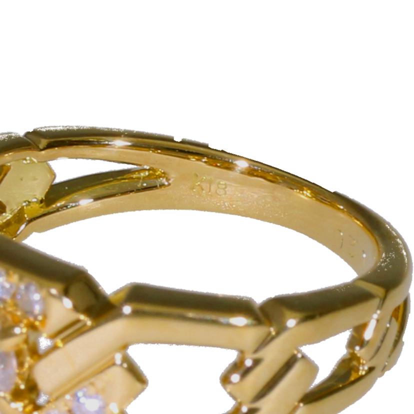 / K18ダイヤリング0.20ct//Aランク/63