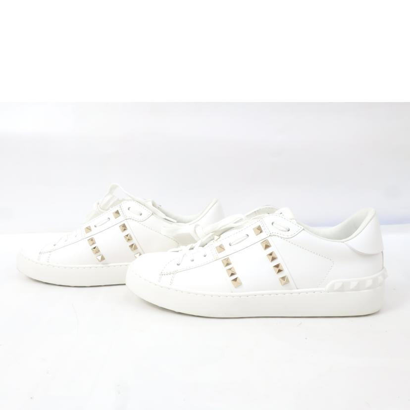 VALENTINO GRAVANI ヴァレンティノガラヴァーニ/ロックスタッズ アンタイトルドスニーカー 約25.0cm相当 ホワイト//ABランク/65