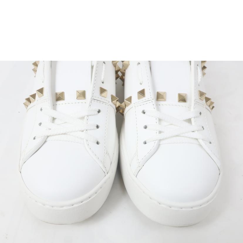 VALENTINO GRAVANI ヴァレンティノガラヴァーニ/ロックスタッズ アンタイトルドスニーカー 約25.0cm相当 ホワイト//ABランク/65