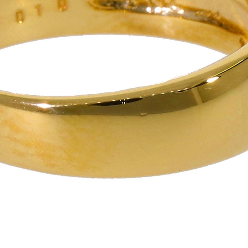 / K18ダイヤリング0.10ct//ABランク/94