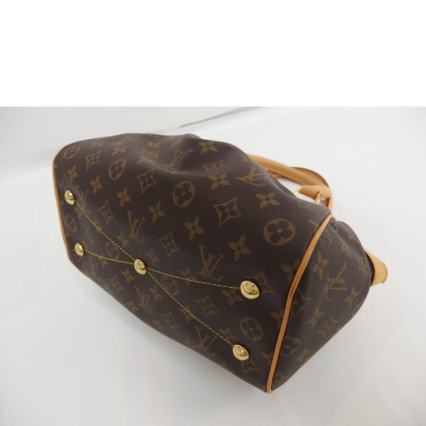 LOUIS VUITTON ルイヴィトン ルイ・ヴィトン ビトン ショルダーバッグ ハンドバッグ トートバッグ ブラウン メンズ レディース 定番 人気 LV 斜め掛け 肩がけ/ティヴォリPM/モノグラム/M40143//AR1***/Aランク/82
