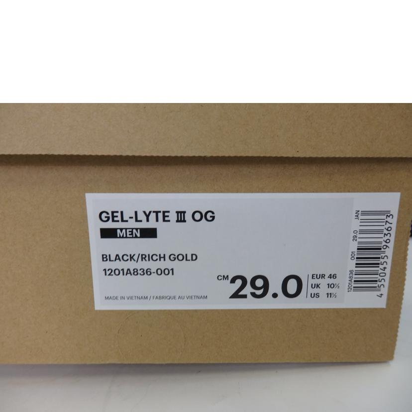 asics/asics GEL-LYTE 3 OG/1201A836-001//ABランク/84