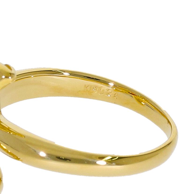 / K18ルビーダイヤリング0.24/D0.14ct//Aランク/94