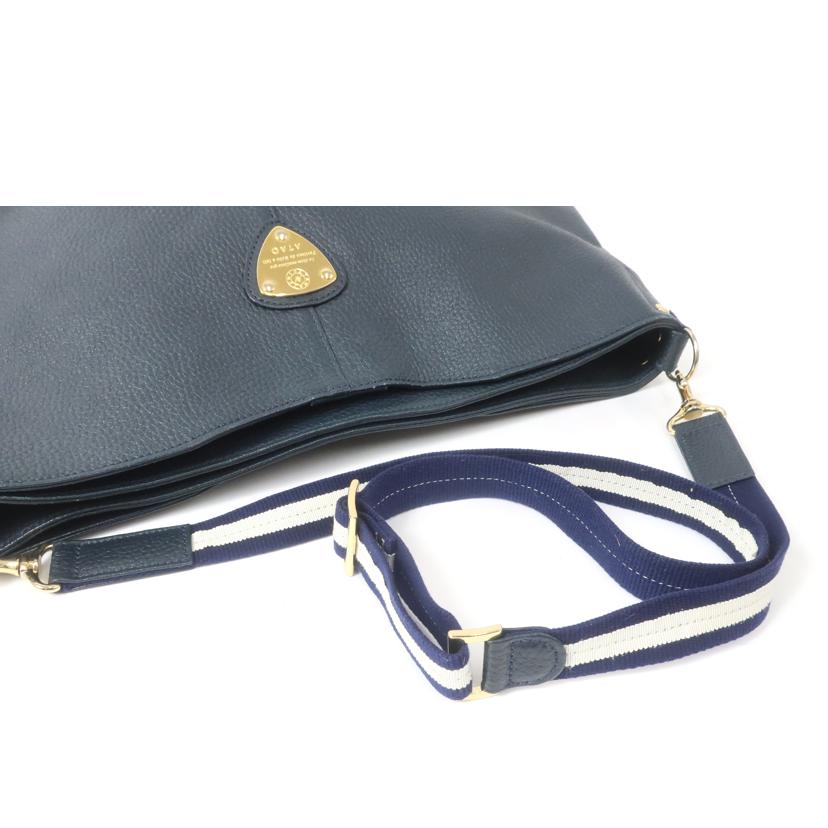 ATAO アタオ/2WAYショルダーバッグ ネイビー//Bランク/65