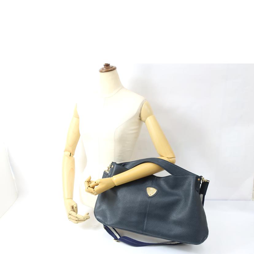 ATAO アタオ/2WAYショルダーバッグ ネイビー//Bランク/65