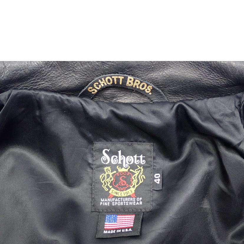 Sohott Sohott/★Shott シングルライダースJKT/1-800-54-ARROW//40/Bランク/62