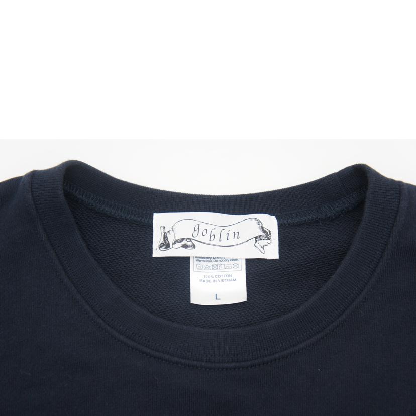 yuko higuchi ヒグチユウコ/ボリス雑貨 トレーナー goblin 猫/L/ネイビー//ABランク/01