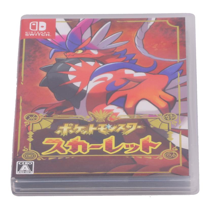 Nintendo ニンテンドー/ポケットモンスター スカーレット/HAC-P-ALZXA//ALZXA19A000/ABランク/18