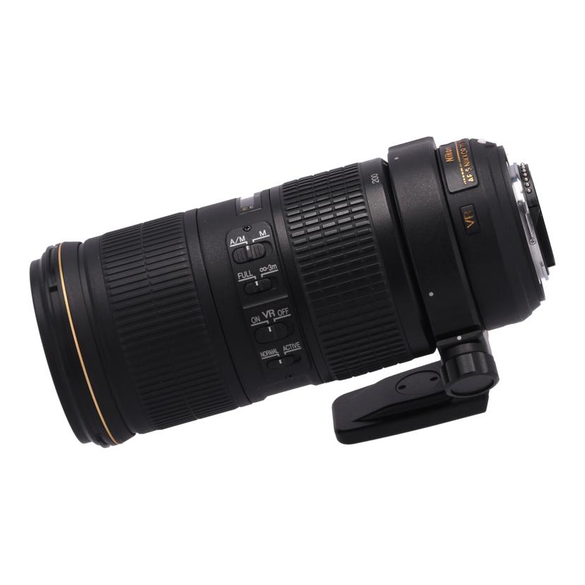 NIKON ニコン/交換レンズ/70-200mm/AF-S 70-200mm f4G ED VR//US86001755/Bランク/09