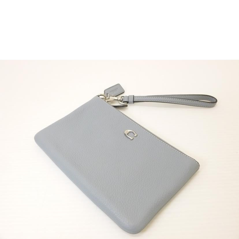 COACH コーチ/レザーリストレットポーチ/CH818//M23**/Aランク/88