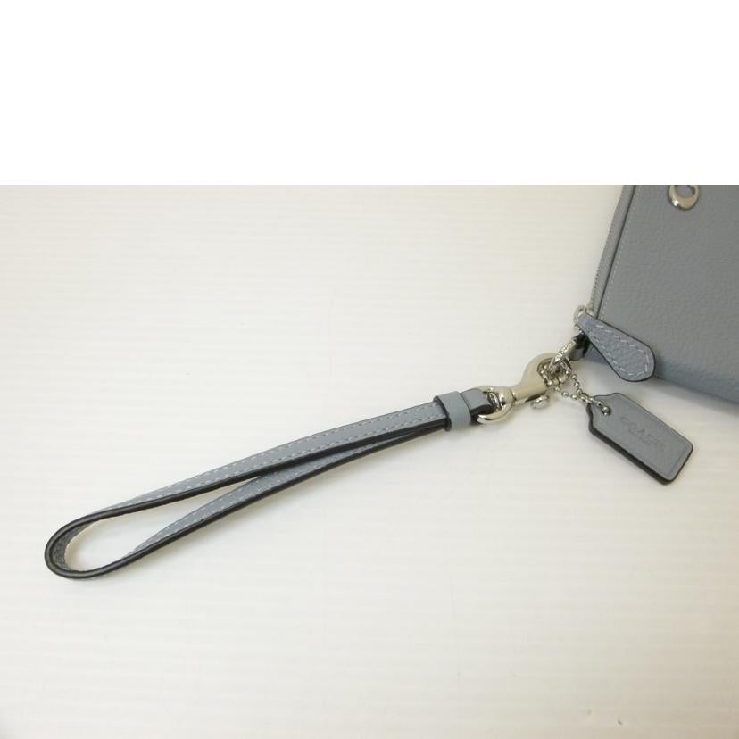 COACH コーチ/レザーリストレットポーチ/CH818//M23**/Aランク/88