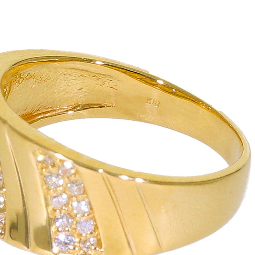 / K18ダイヤリング0.30ct//Aランク/94