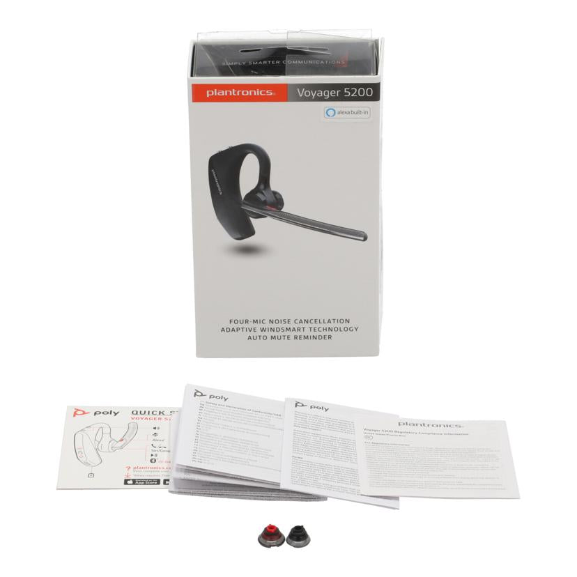 Plantronics Poly プラントロニクス/ワイヤレスヘッドセット/Voyager5200//339580/Bランク/70