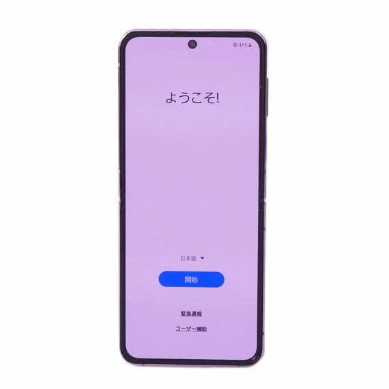 SAMSUNG サムスン/Galaxy Z Flip4/SCG17//R3CTC08Y7BD/Bランク/76